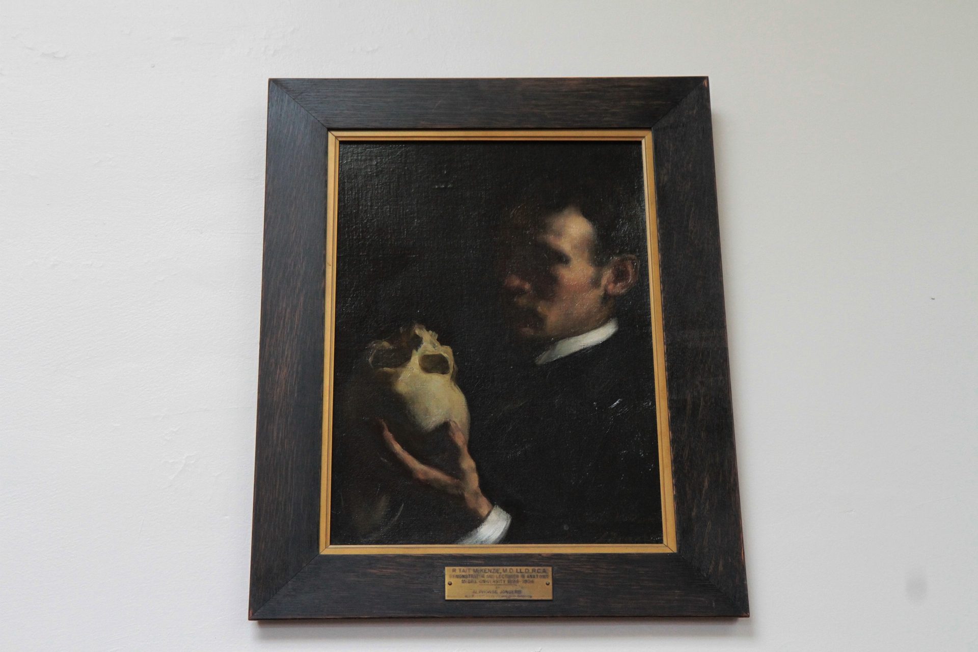 Robert Tait McKenzie by Alphonse Jongers, Stratchona Building, McGill University, Montreal (2).JPG